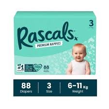 Rascals Jumbo Diapers