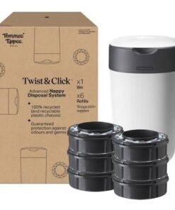 Tommee Tippee Twist And Click Nappy Bin