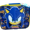 Sonic the Hedgehog Kids Insulated Lunch Bag 3Pc Set with Reusable Lunch Box & 14.2-oz BPA-Free Water Bottle,