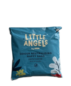 150pc Little Angels Nappy Sacks (Lightly Scented)