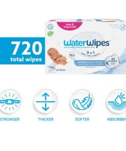 Alternative view of WaterWipes Sensitive+ Newborn & Baby Wipes