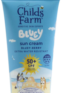 Childs Farm Bluey SPF 50+ Sun Cream Bluey-Berry Sunscreen For Kids & Sensitive Skin 100ml
