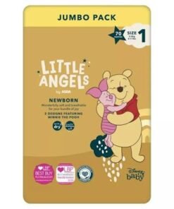 Little Angle Jumbo Diapers, Size 1 – 7